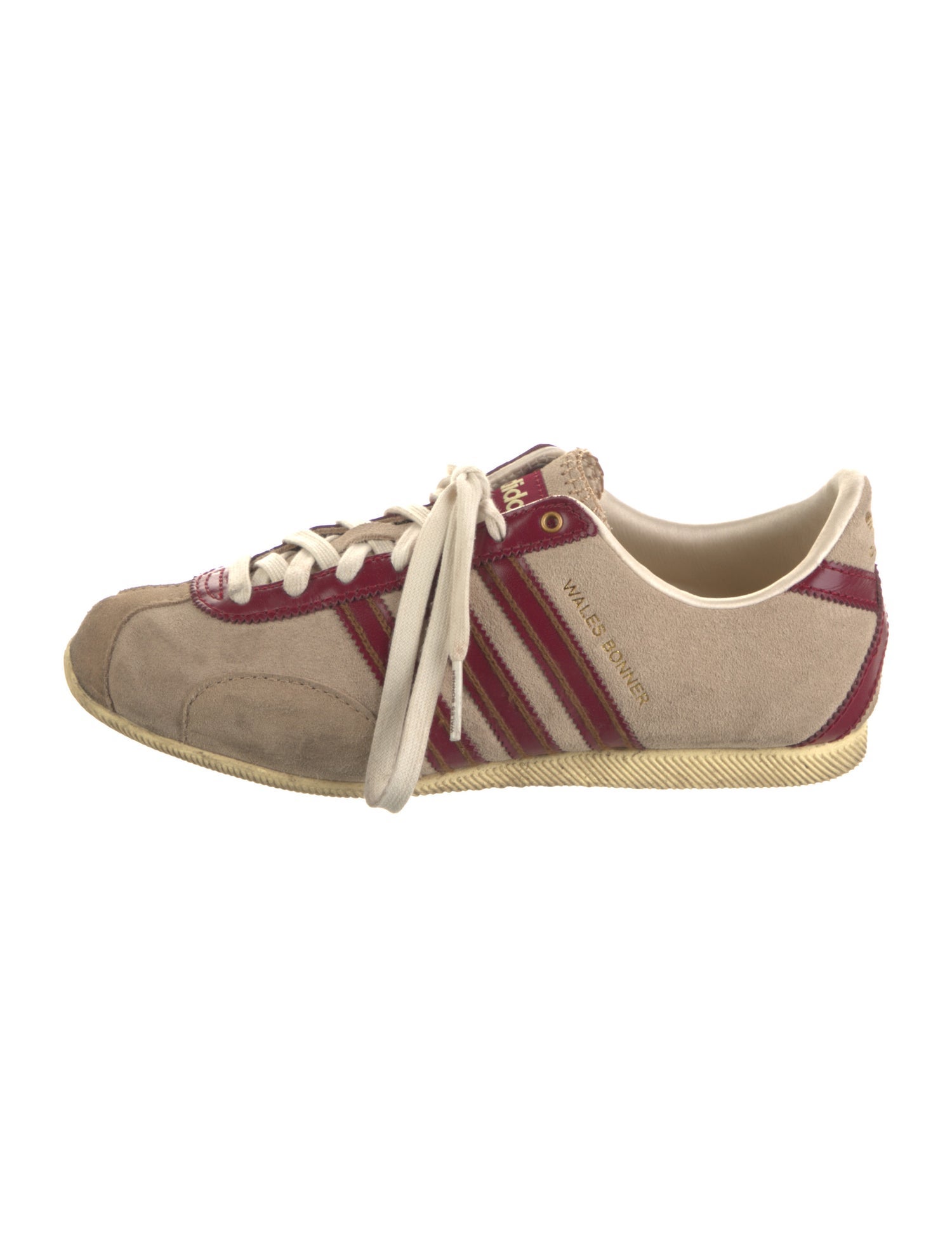 Wales Bonner x adidas Originals Japan 'Cardboard Collegiate Burgundy' Sneakers