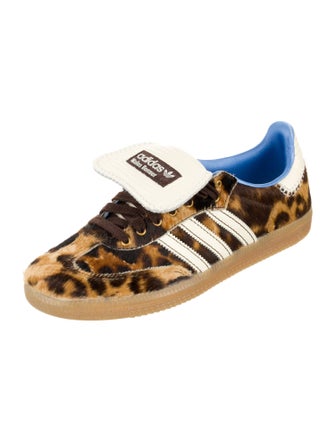 Wales Bonner x adidas Originals Samba Pony 'Leopard' Sneakers