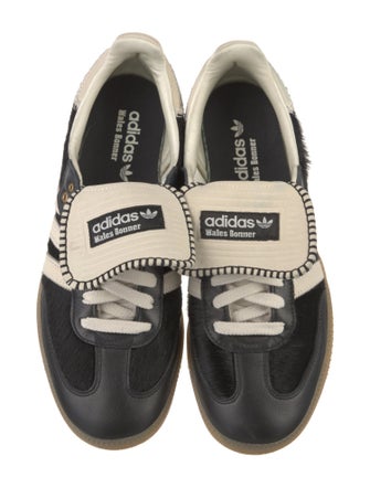 Wales Bonner x adidas Originals Samba Pony Tonal 'Core Black' Sneakers