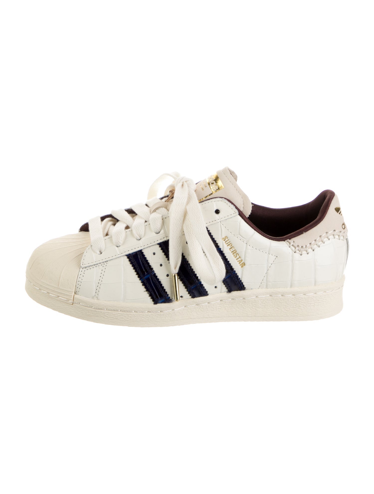 Wales Bonner x adidas Originals Superstar 'Croc - Wonder White' Sneakers w/ Tags