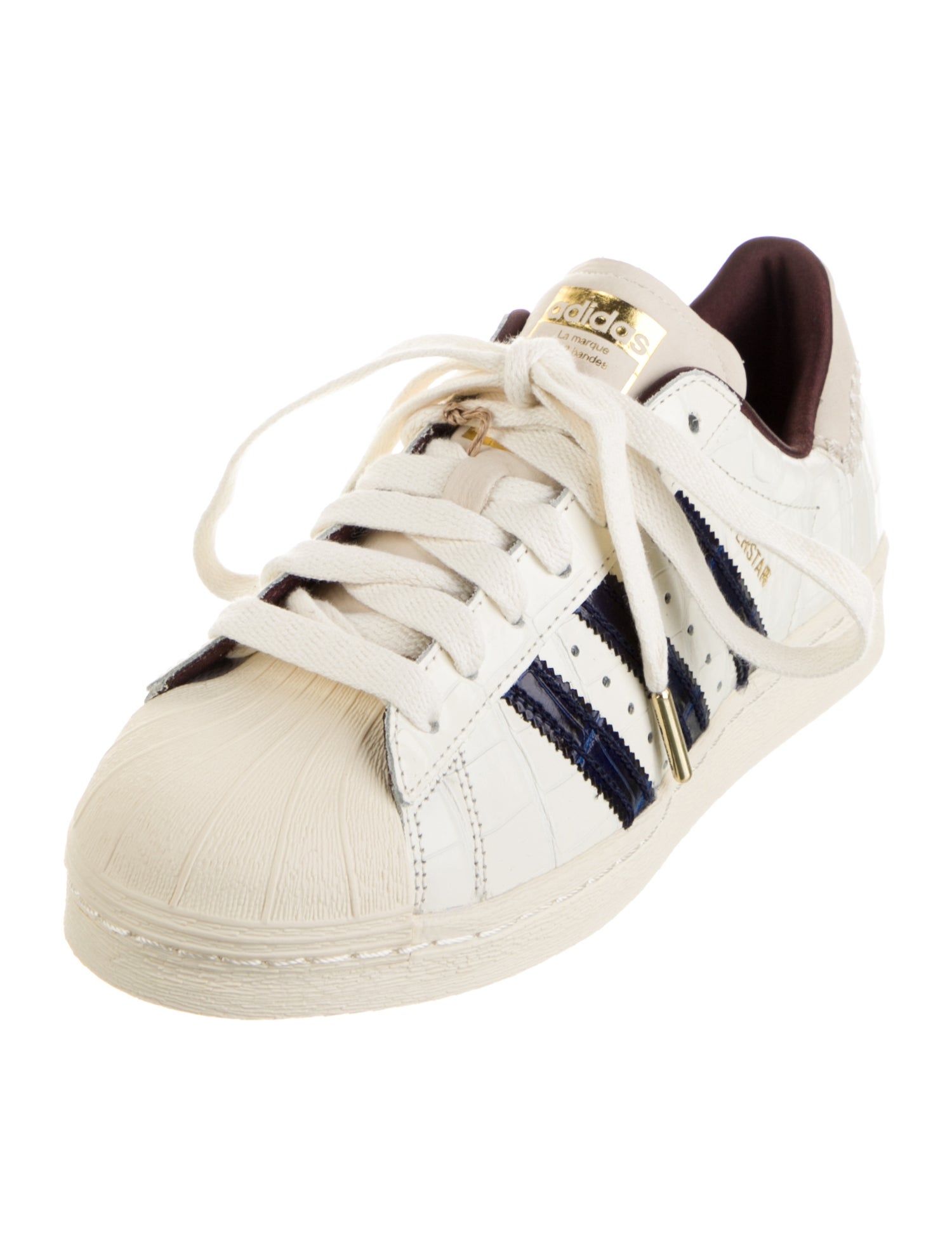 Wales Bonner x adidas Originals Superstar 'Croc - Wonder White' Sneakers w/ Tags