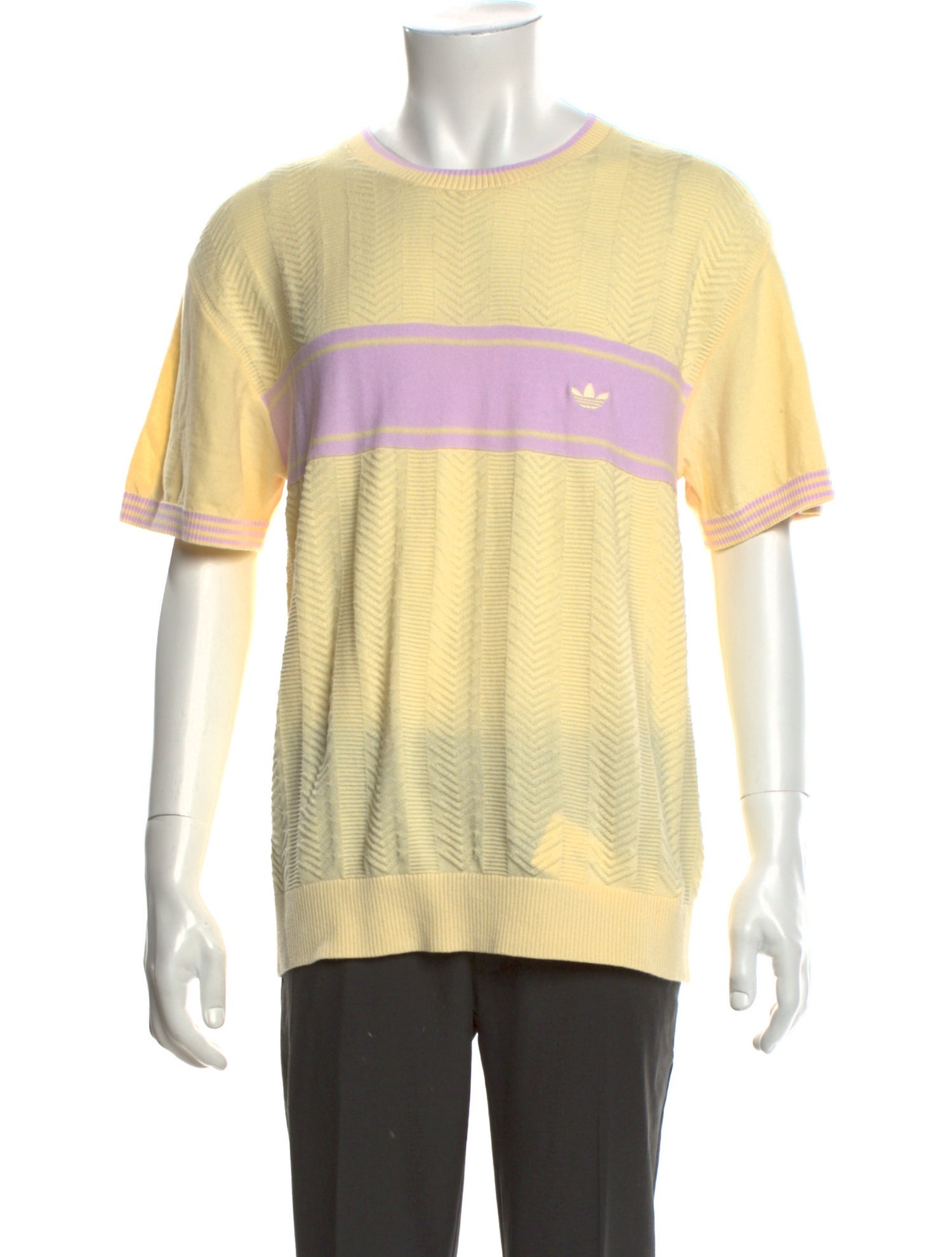 Wales Bonner x adidas Originals Striped Crew Neck T-Shirt