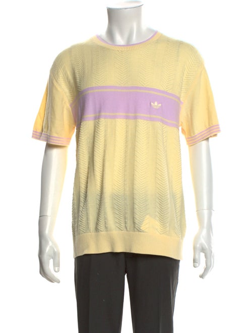 Wales Bonner x adidas Originals Striped Crew Neck T-Shirt