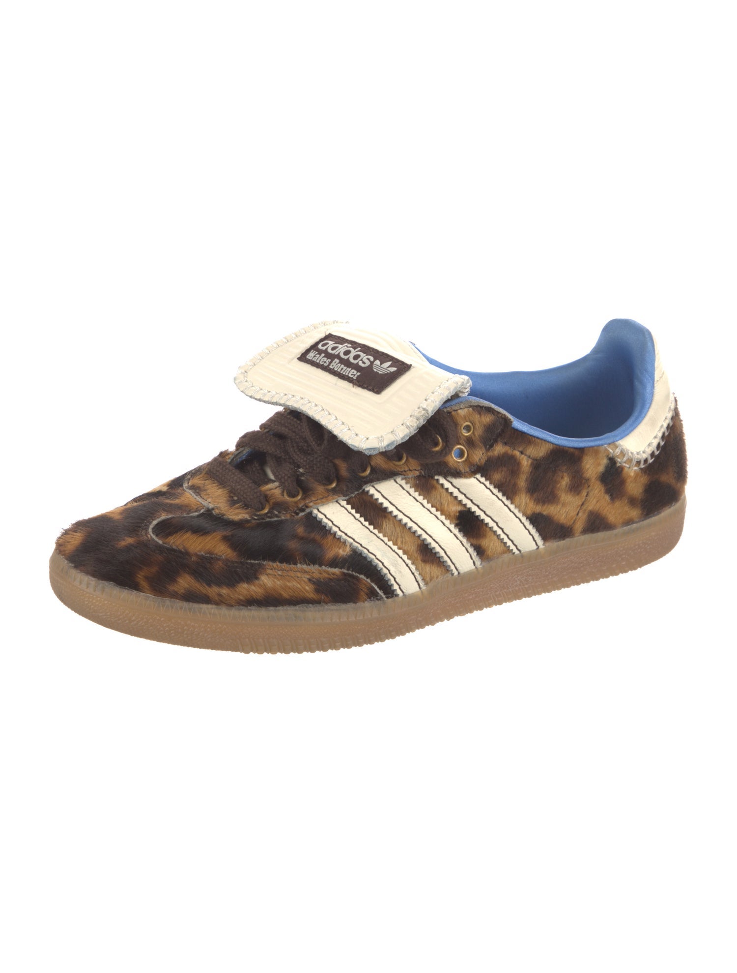 Wales Bonner x adidas Originals Samba Pony 'Leopard' Sneakers