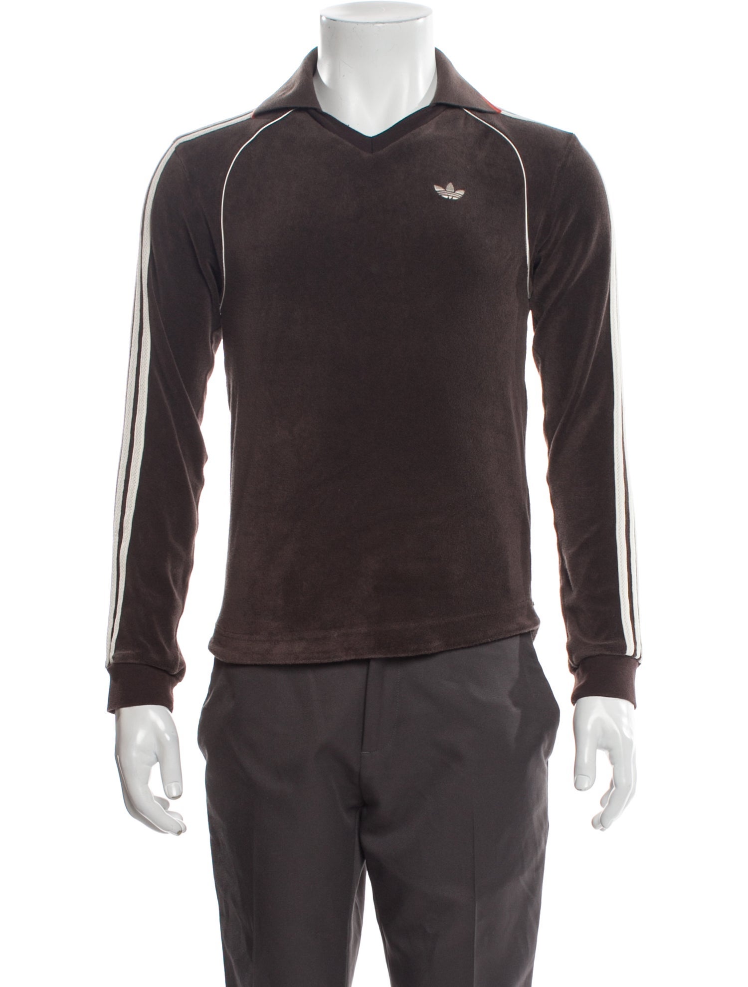 Wales Bonner x adidas Originals Collar Long Sleeve Polo Shirt