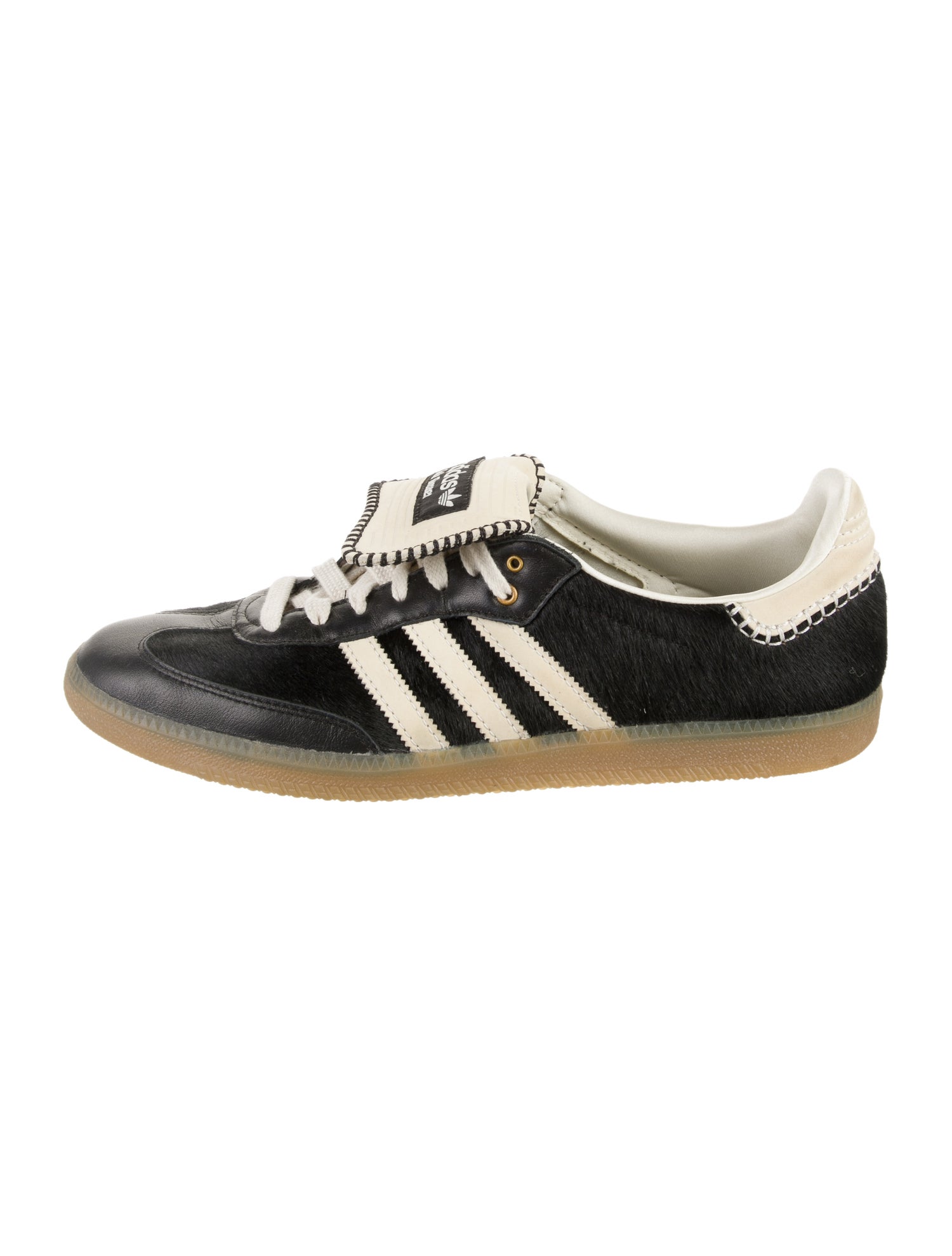 Wales Bonner x adidas Originals Samba Pony Tonal Core Black Sneakers