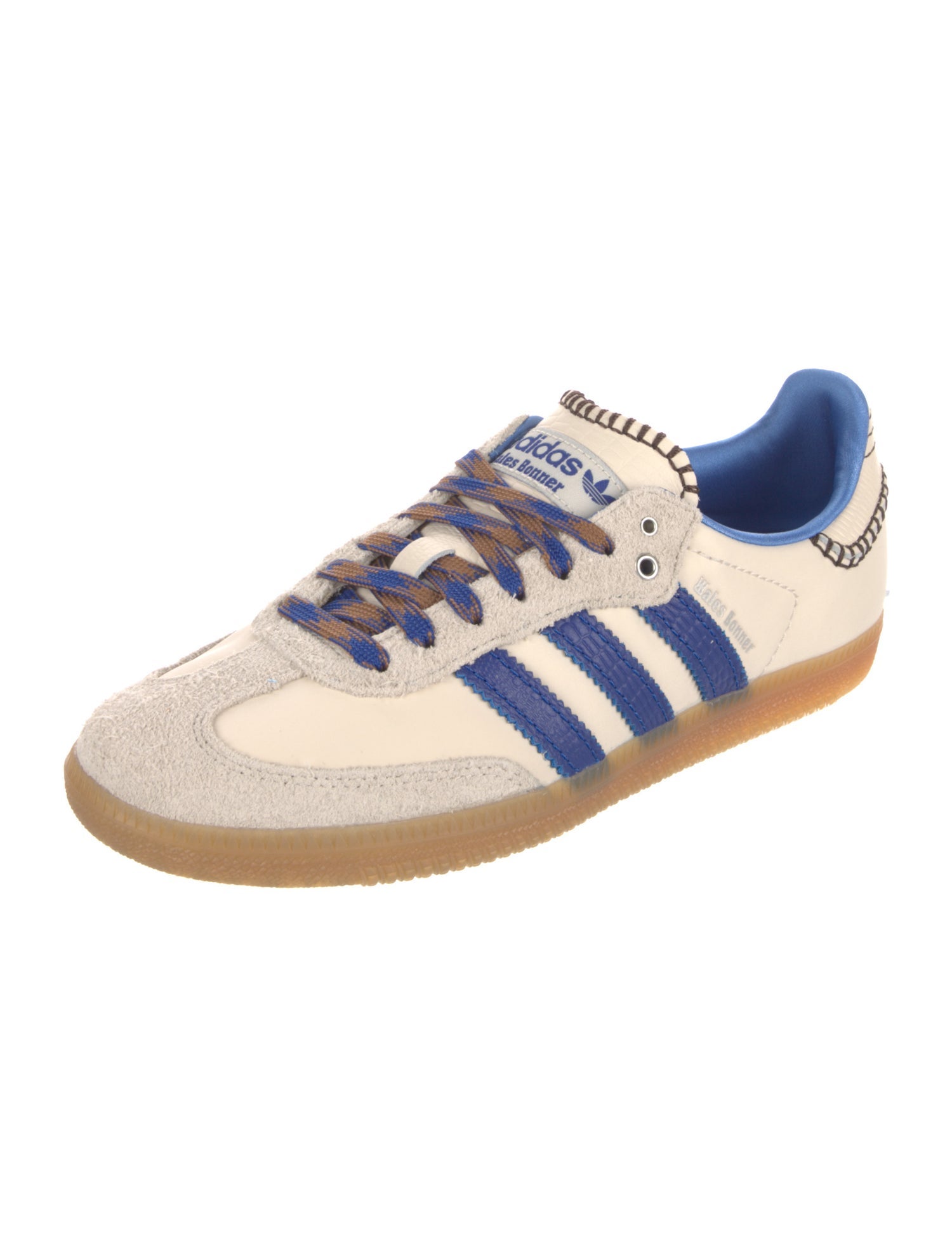 Wales Bonner x adidas Originals Samba Nylon 'Wonder Clay Royal' Sneakers w/ Tags