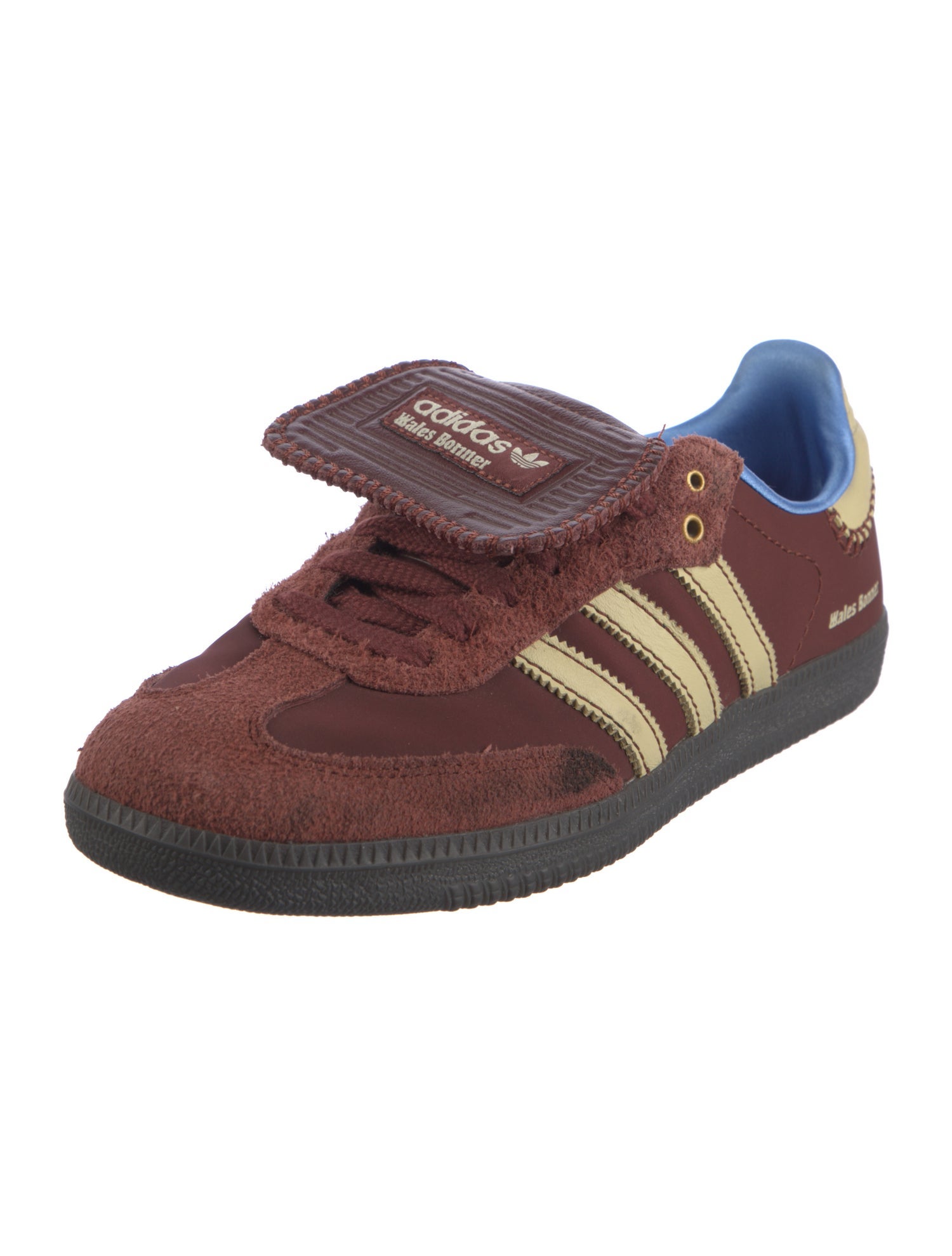 Wales Bonner x adidas Originals Samba Nylon Fox Brown Sneakers