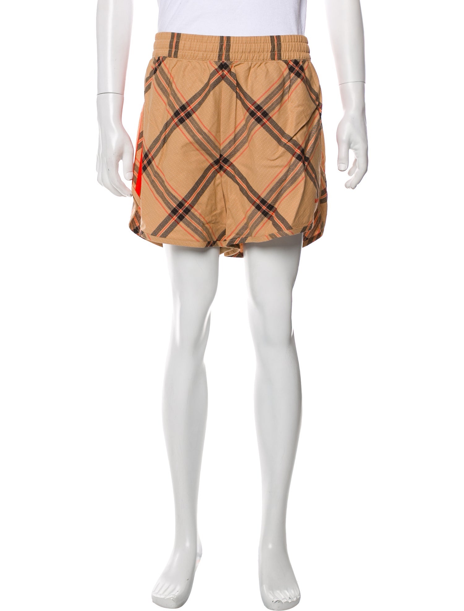 Wales Bonner x adidas Originals Plaid Print Jogger Shorts w/ Tags