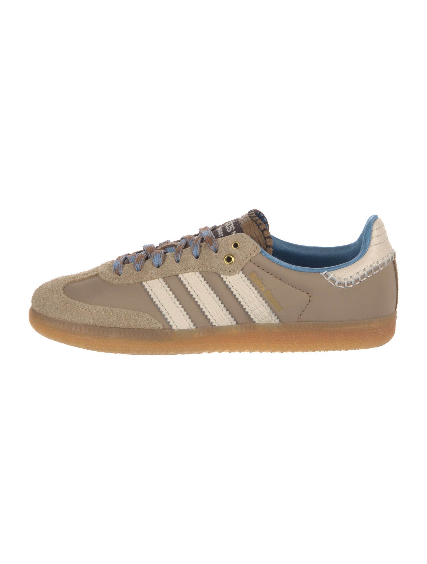 Wales Bonner x adidas Originals Samba Nylon 'Desert White' Sneakers