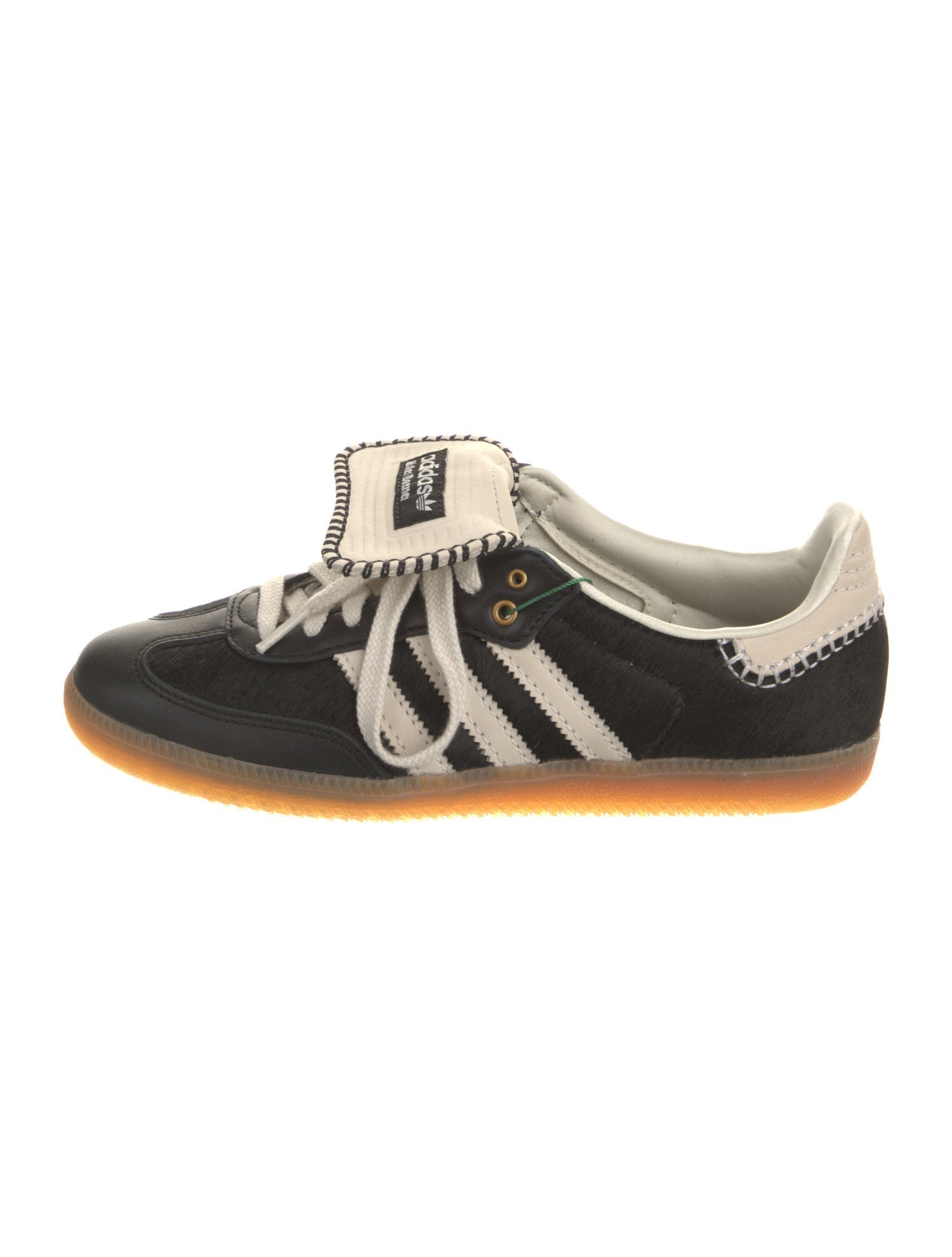 Wales Bonner x adidas Originals Samba Pony 'Black' Sneakers w/ Tags