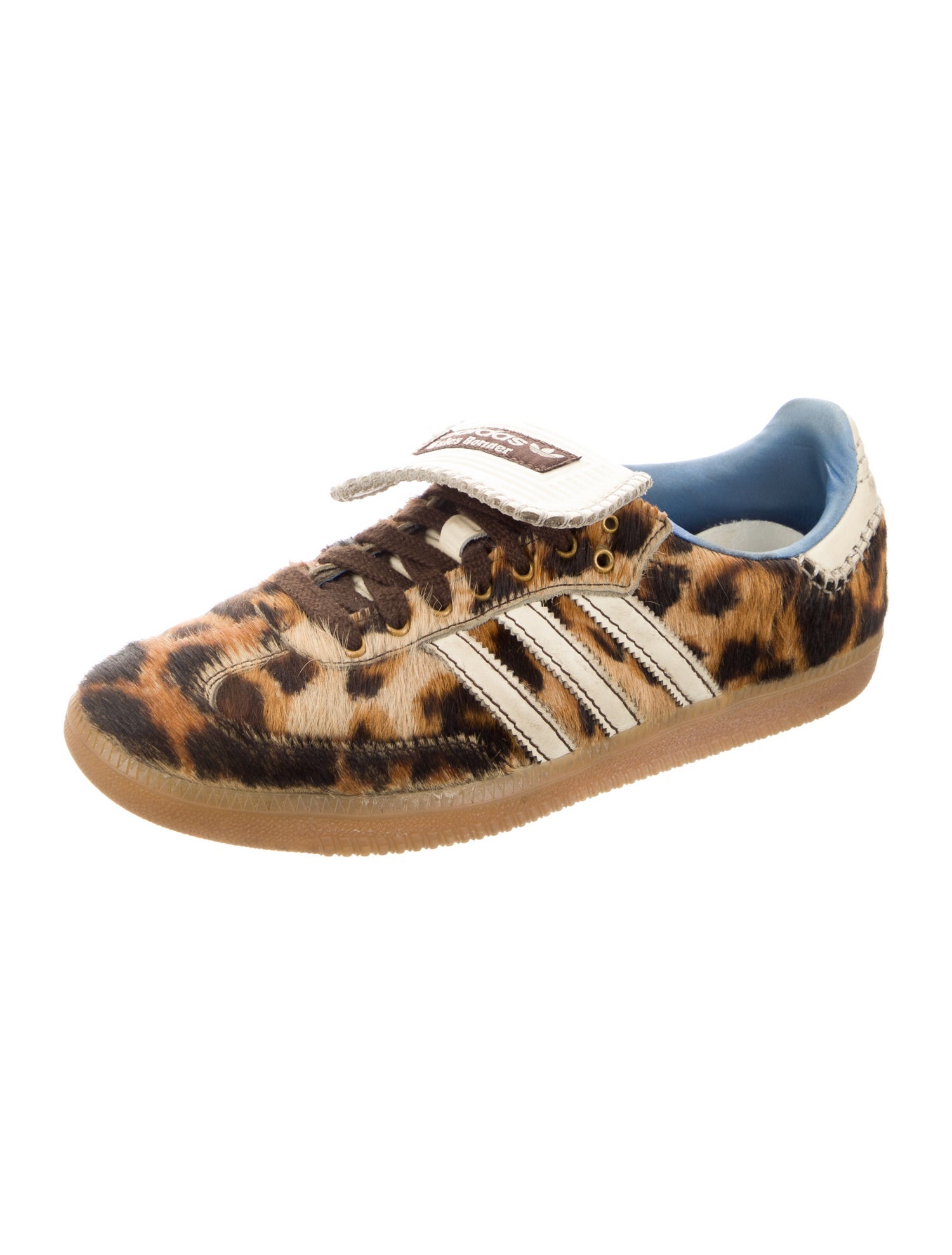 Wales Bonner x adidas Originals Samba Pony 'Leopard' Sneakers
