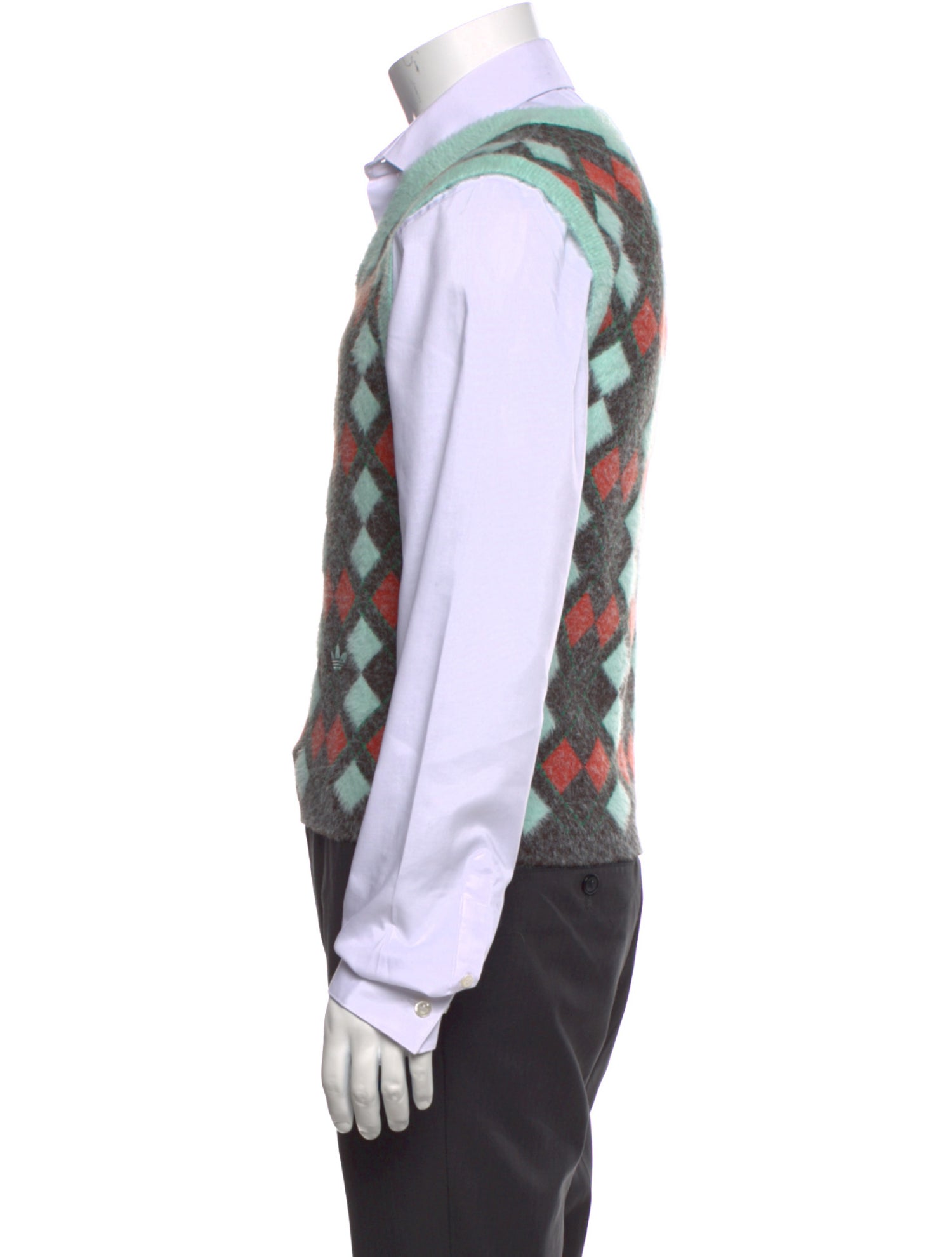 Wales Bonner x adidas Originals Printed V-Neck Sweater Vest