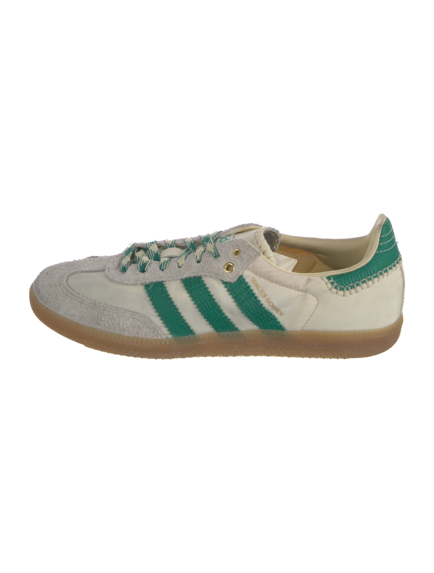 Wales Bonner x adidas Originals Samba Cream Green Sneakers