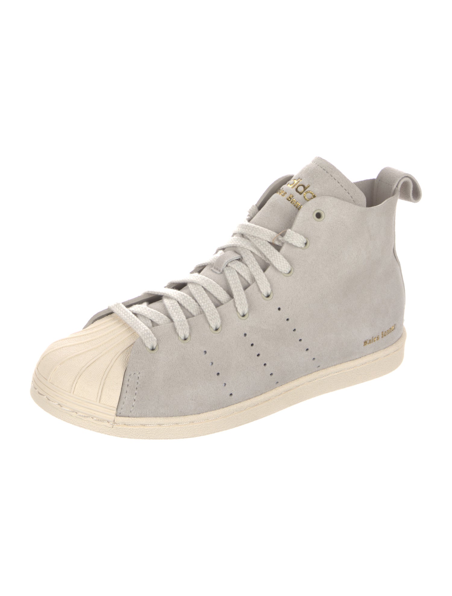 Wales Bonner x adidas Originals Superstar High 'Mist Stone' Sneakers