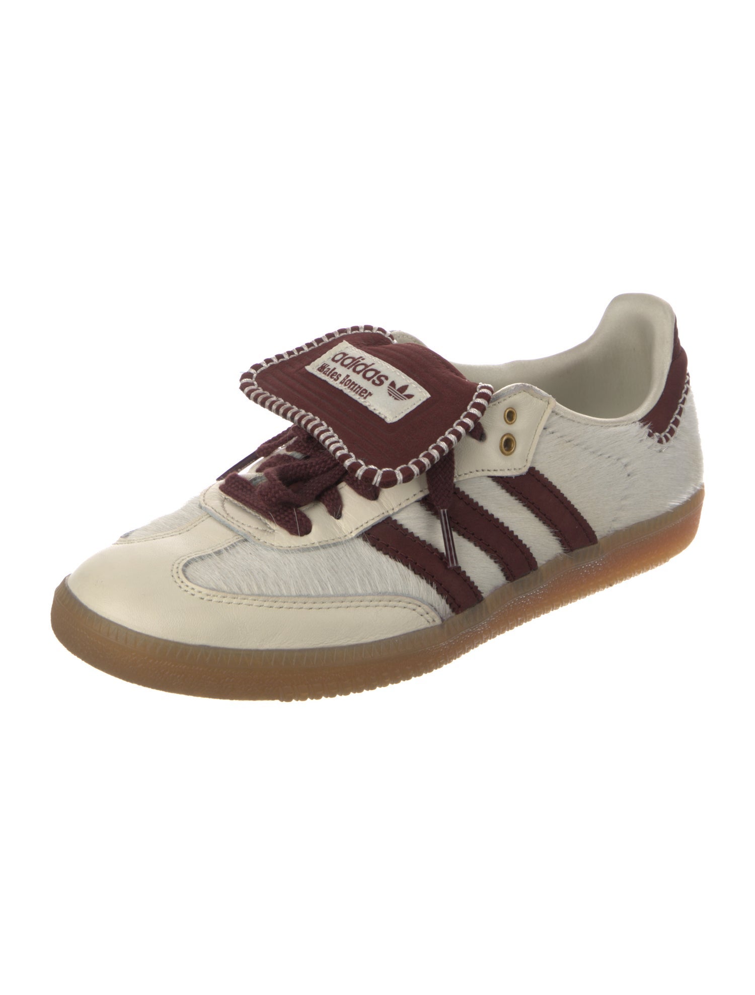 Wales Bonner x adidas Originals Samba Pony Tonal 'Cream White' Sneakers