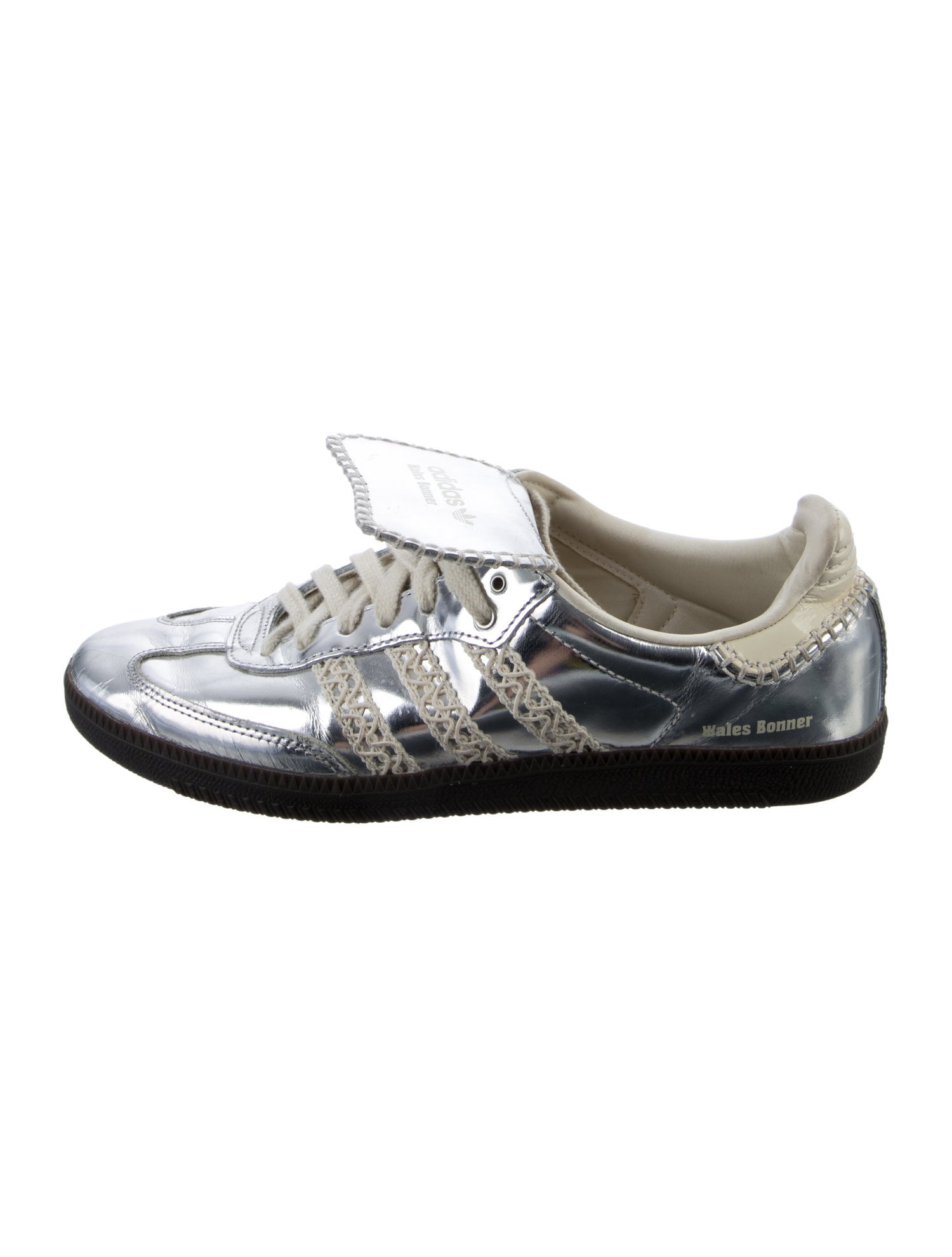 Wales Bonner x adidas Originals Samba 'Silver Metallic' Sneakers