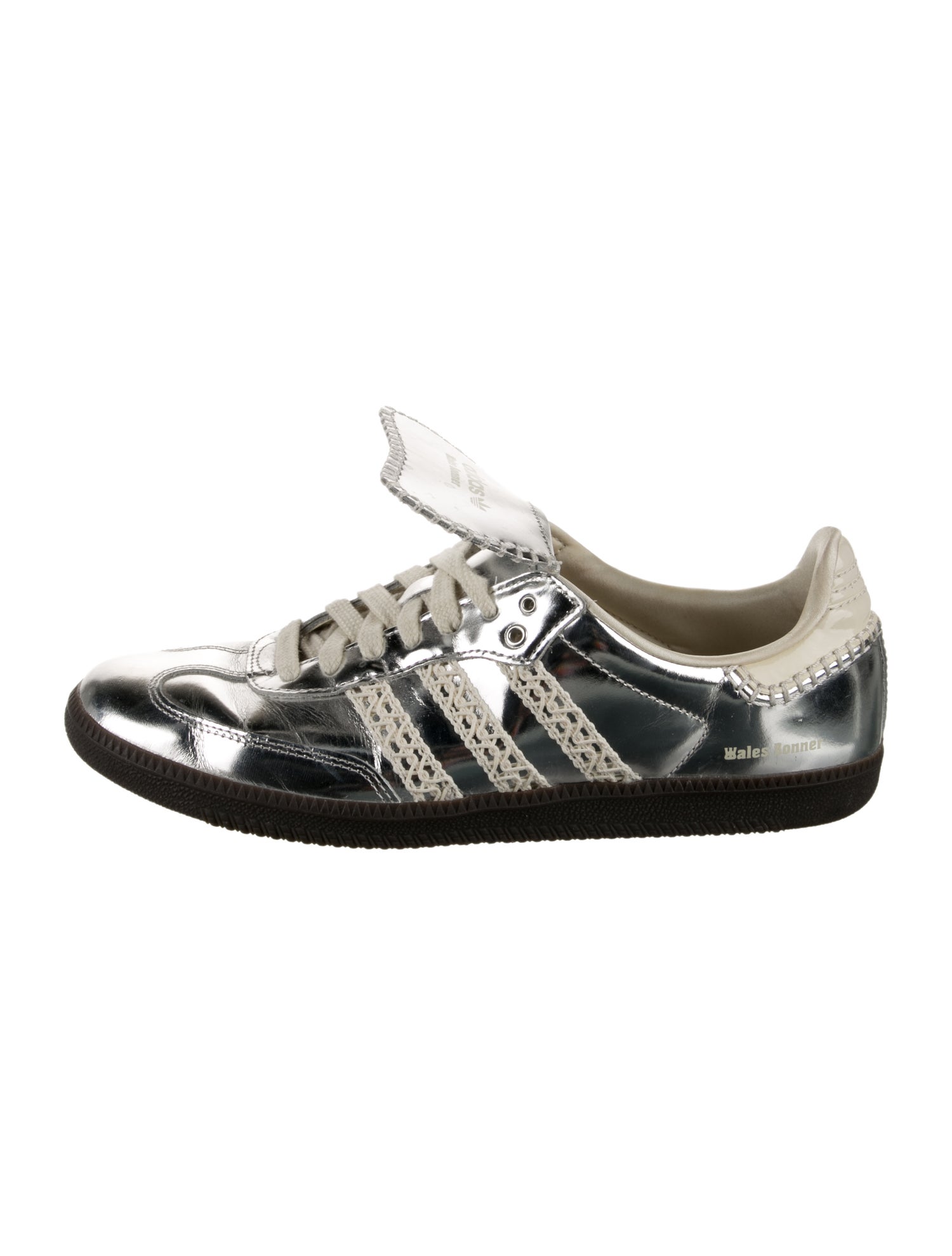 Wales Bonner x adidas Originals Samba 'Silver Metallic' Sneakers