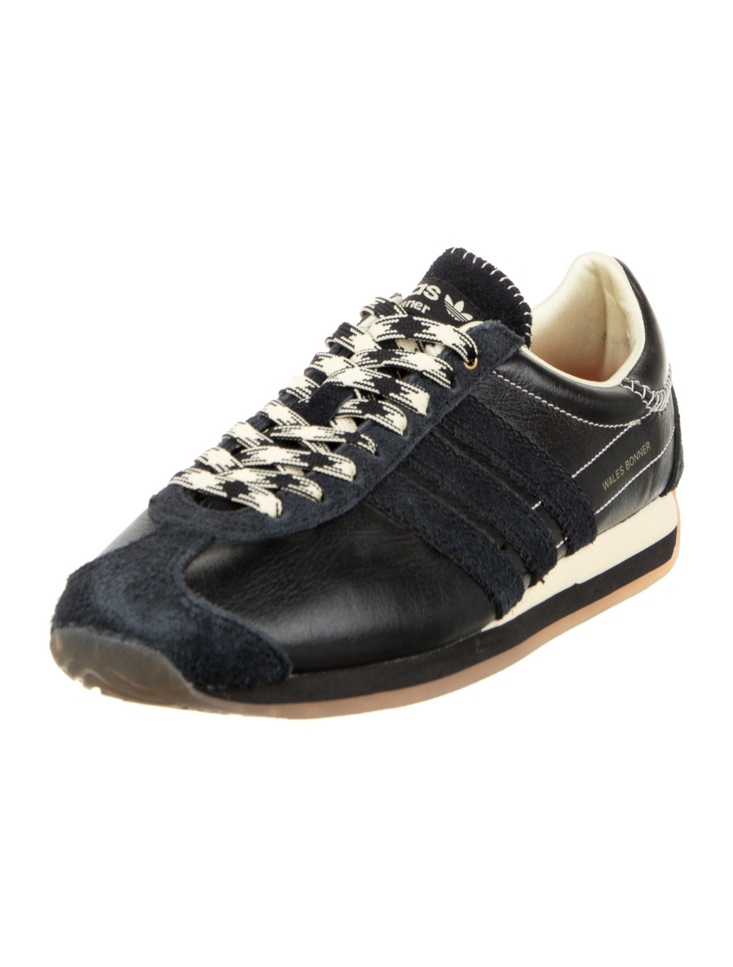 Wales Bonner x adidas Originals Country 'Core Black/Easy Yellow' Sneakers