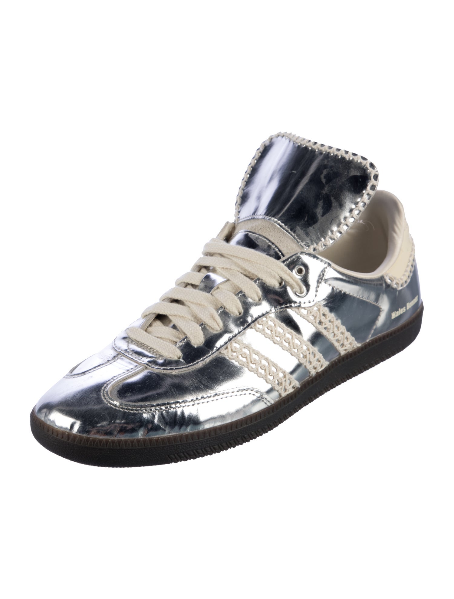 Wales Bonner x adidas Originals Samba Silver Sneakers