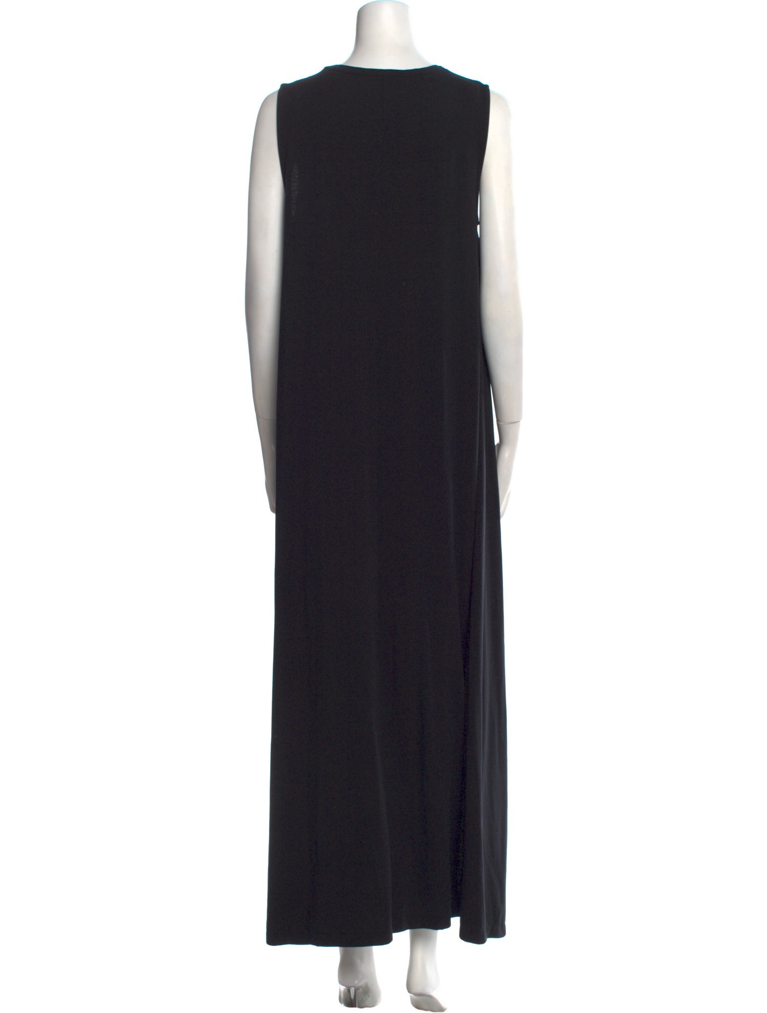 Caes Crew Neck Long Dress