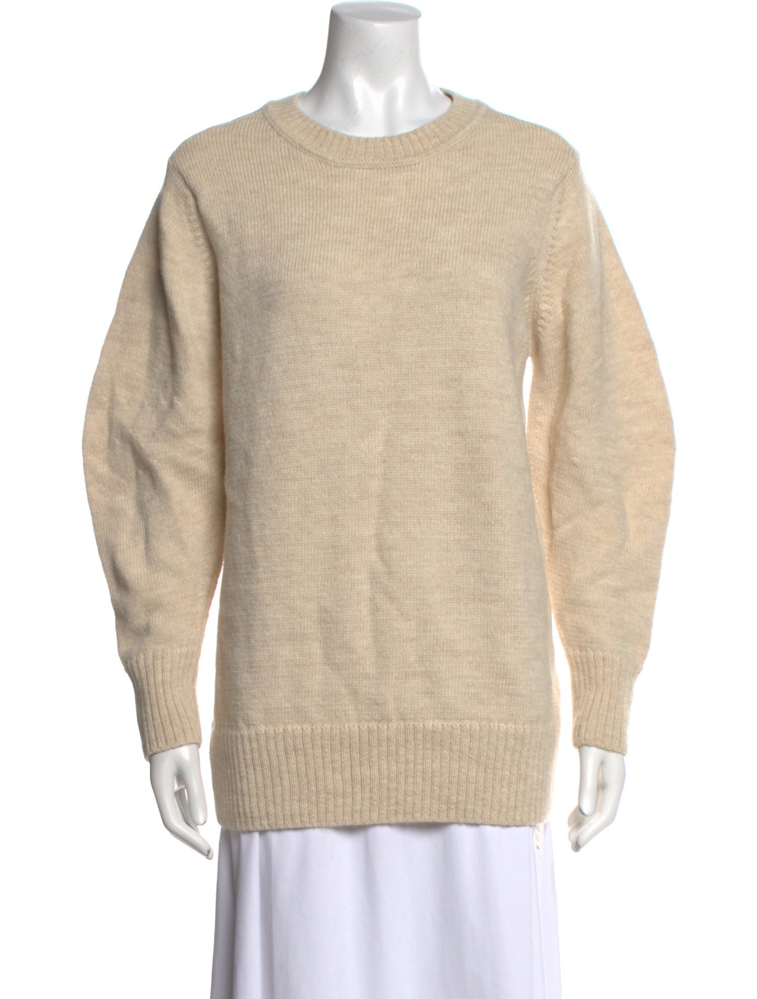 Caes Virgin Wool Crew Neck Sweater