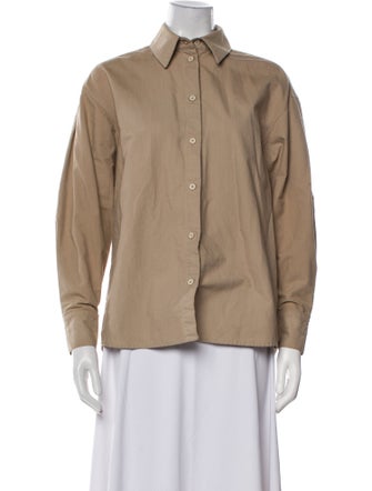 Caes Long Sleeve Button-Up Top