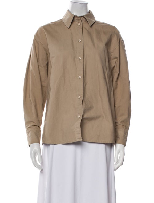 Caes Long Sleeve Button-Up Top