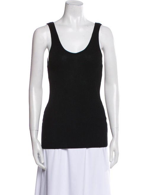 Caes Scoop Neck Sleeveless Top