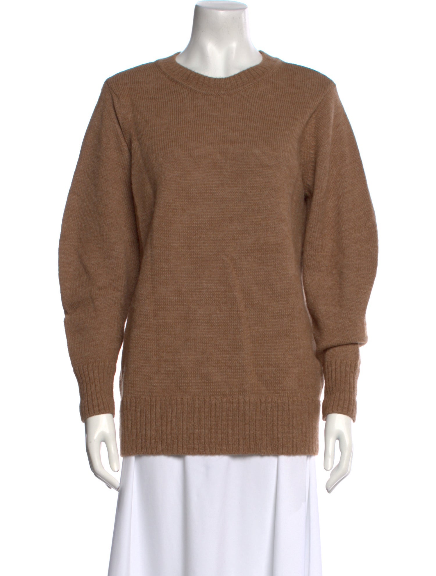 Caes Virgin Wool Crew Neck Sweater