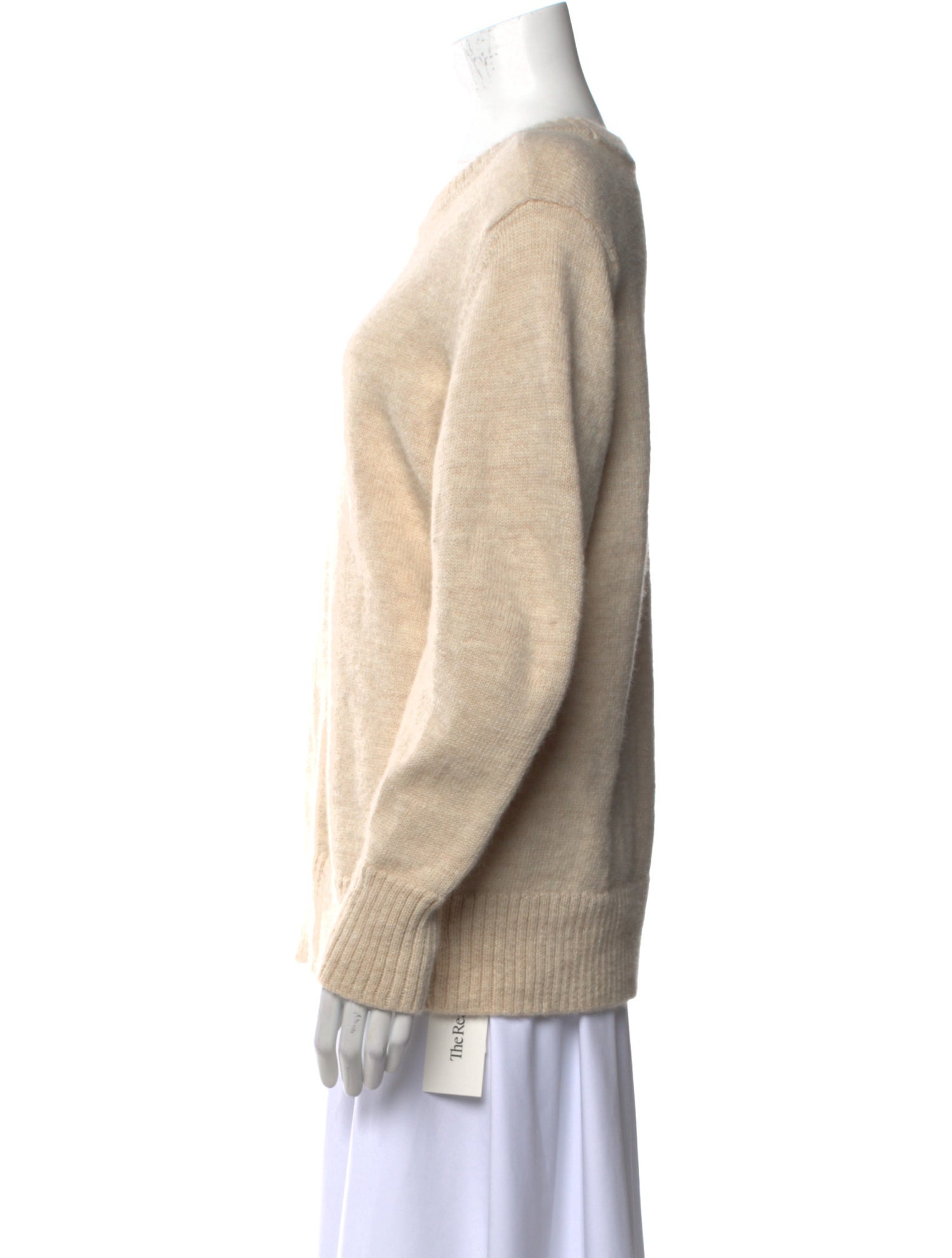 Caes Alpaca Scoop Neck Sweater