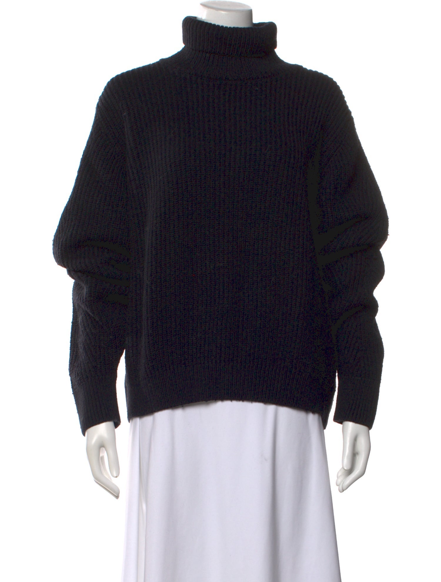 Caes Merino Wool Turtleneck Sweater