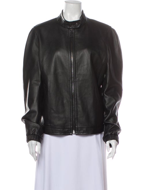Coach 1941 Leather Jacket Black