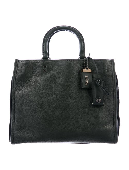 Coach 1941 Pebbled Leather Rogue Bag Green