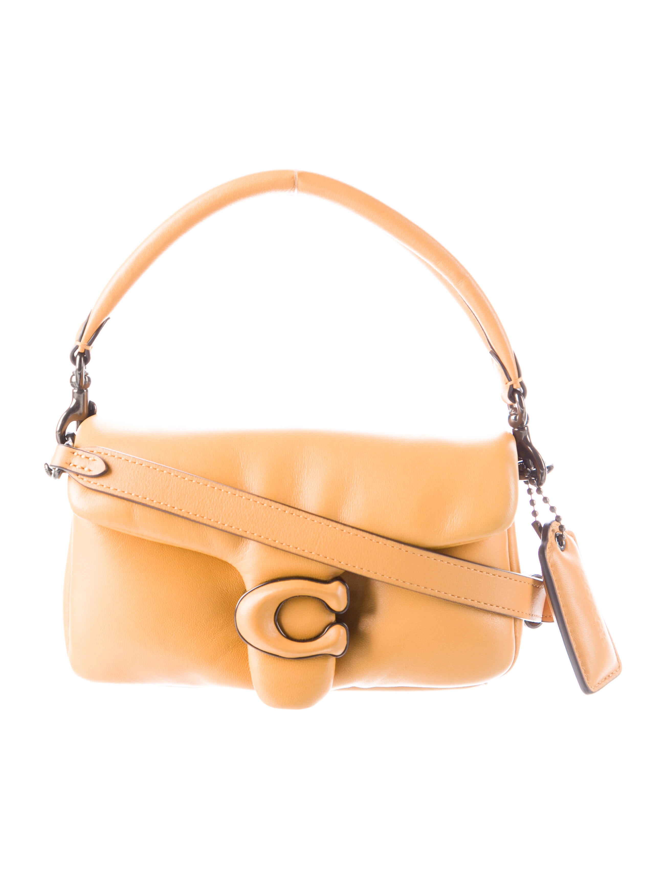 Coach 1941 Leather Crossbody Bag Yellow Crossbody Bags, Handbags