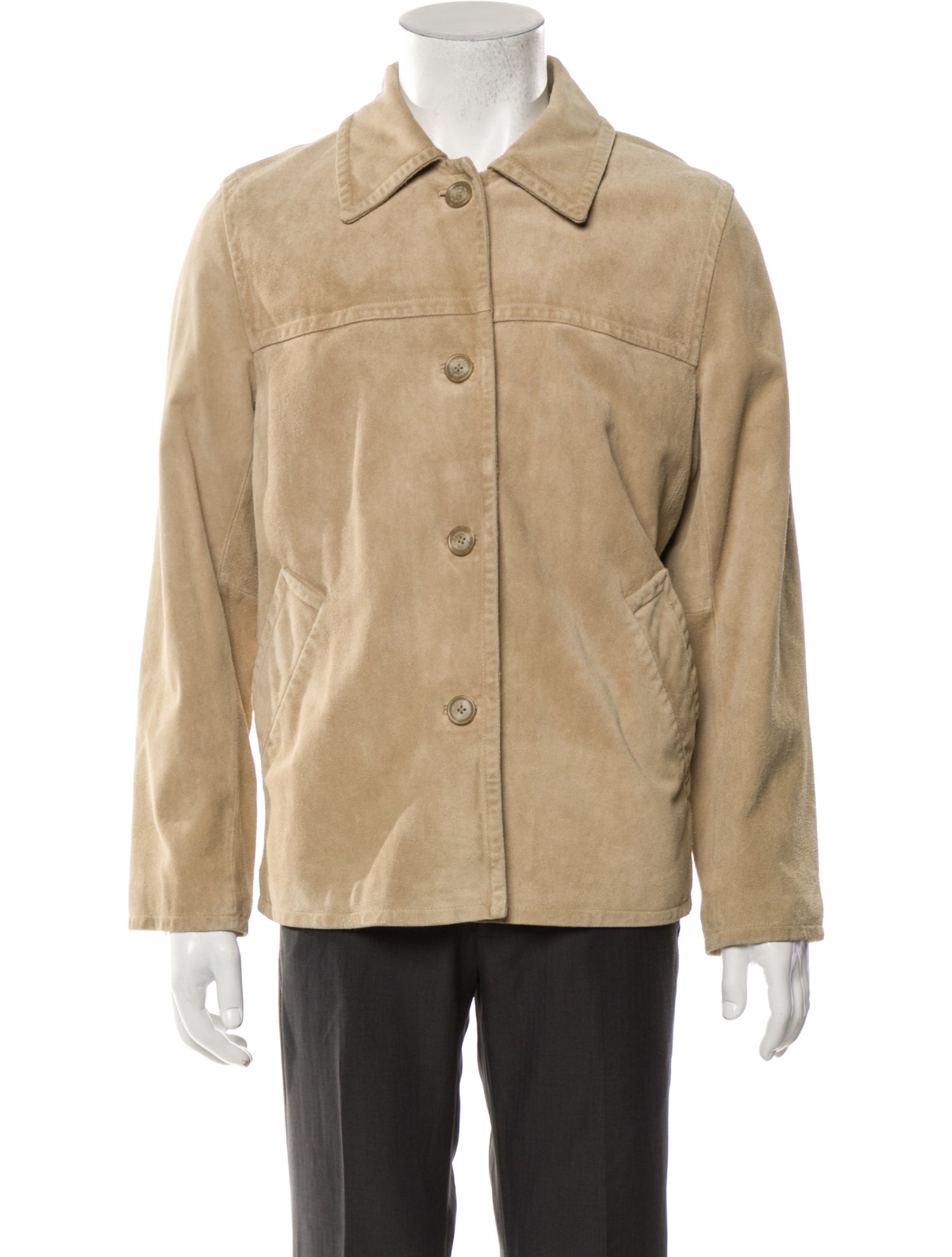 Coach 1941 Calf Leather Trucker Jacket