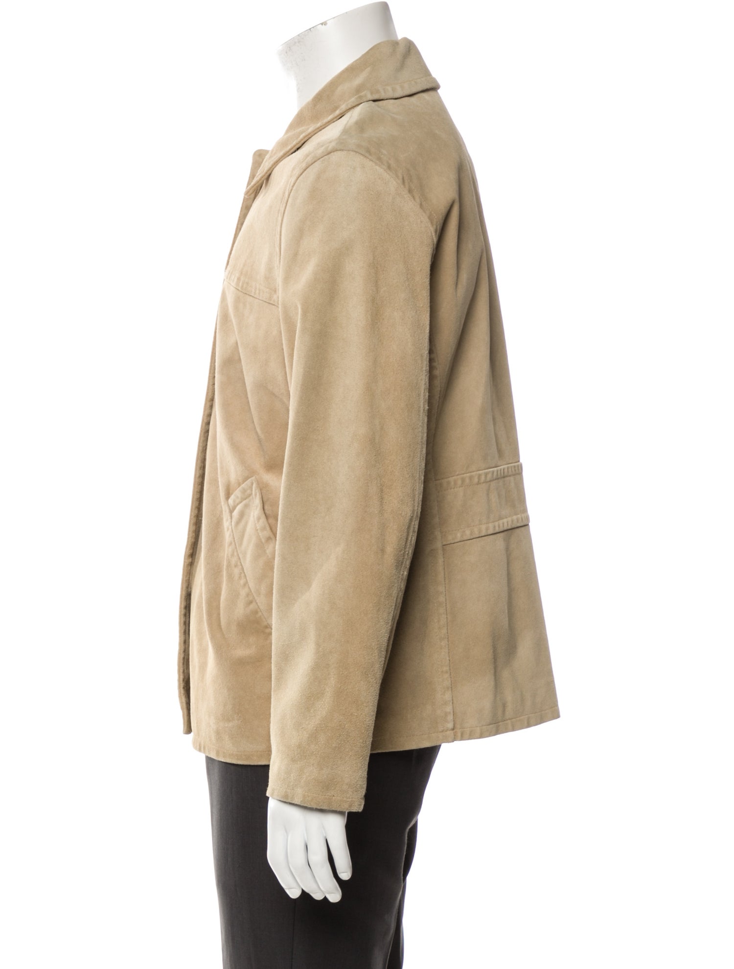 Coach 1941 Calf Leather Trucker Jacket