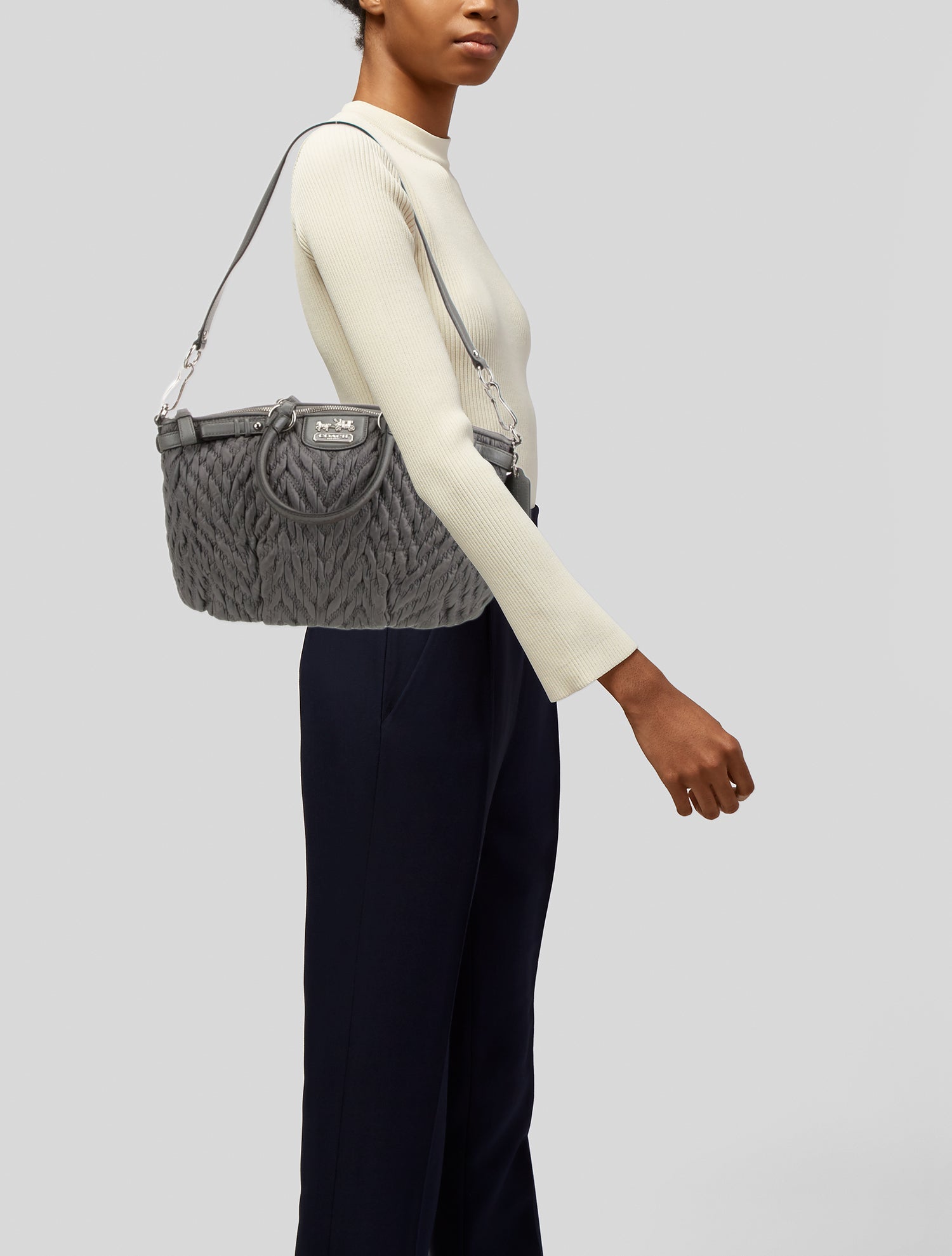 Coach 1941 Nylon Top Handle Bag