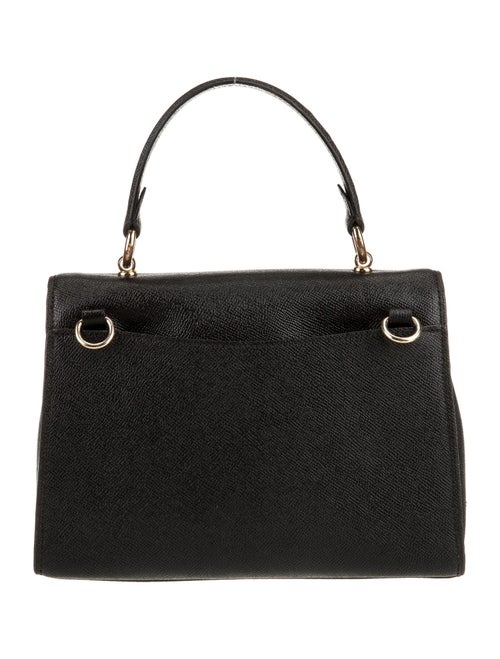 Coach Leather Top Handle Bag