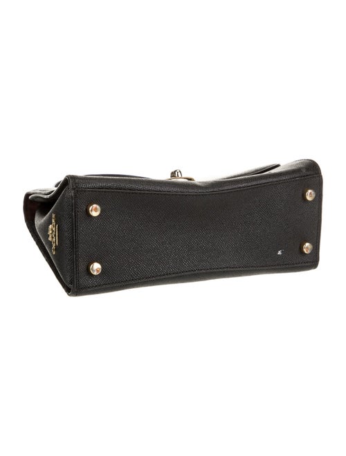 Coach Leather Top Handle Bag