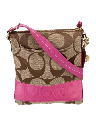 Coach Canvas Shoulder Bag