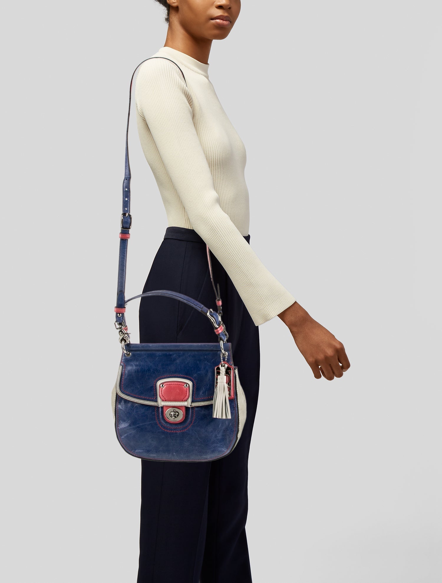 Coach 1941 Leather Top Handle Bag