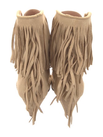 Coach 1941 Suede Lace-Up Boots