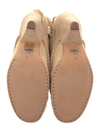 Coach 1941 Suede Lace-Up Boots