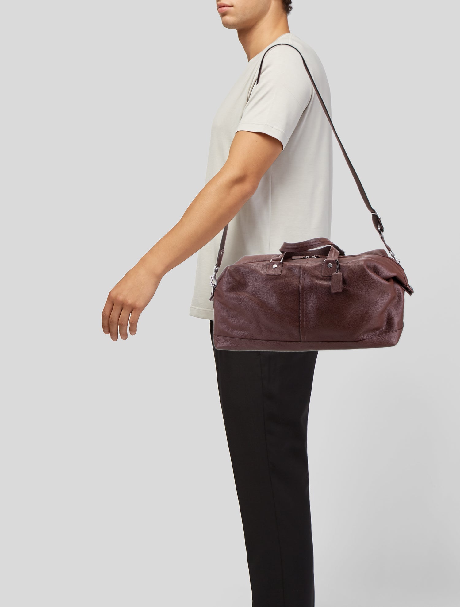 Coach 1941 Leather Weekender Bag