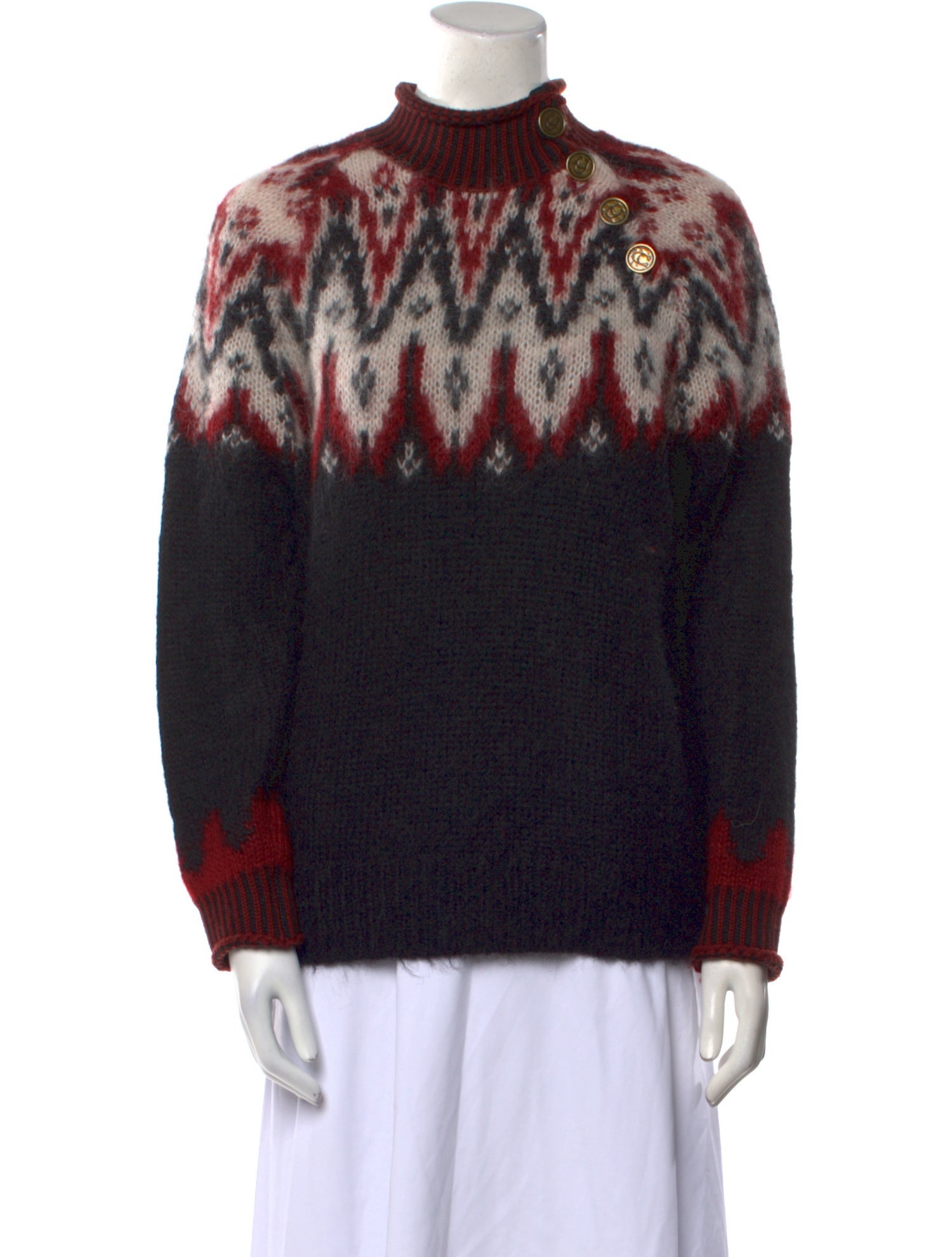 Coach 1941 Nylon Printed Sweater