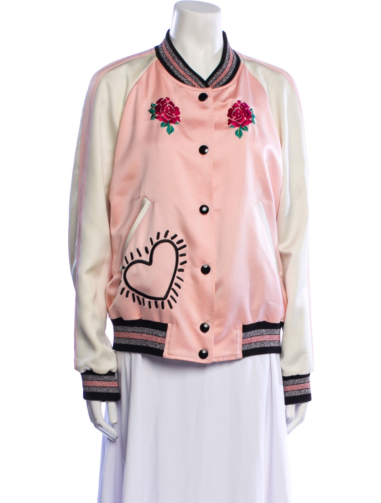 Coach 1941 Floral Print Bomber Jacket