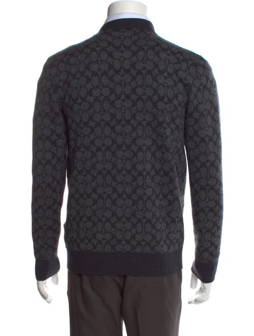 Coach 1941 Wool Printed Cardigan