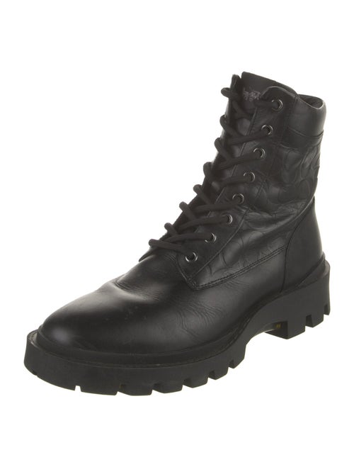 Coach 1941 Leather Combat Boots