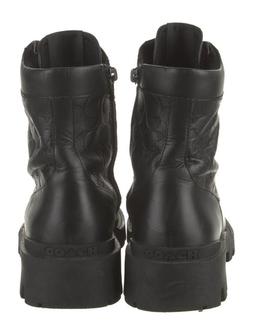 Coach 1941 Leather Combat Boots